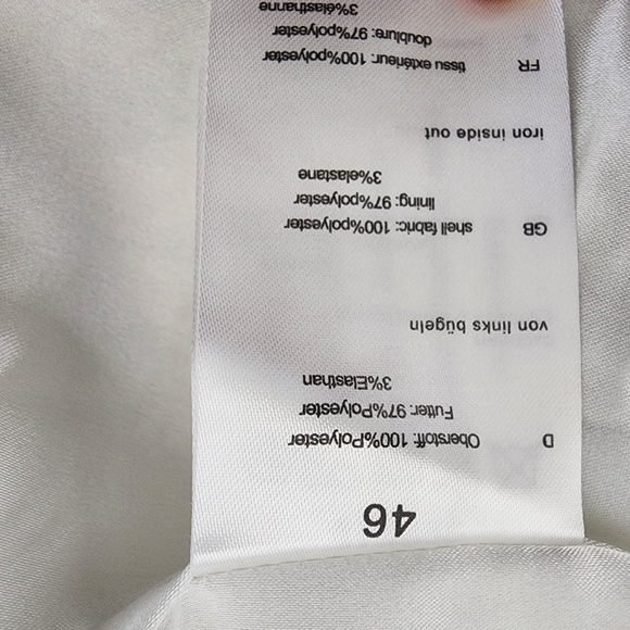 Alfredo Pauly Peacock Bohemian Cream Coat Size EU 46/US 36 - Picture 4 of 14